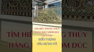 Hàng Rào Nhôm Đúc Quả Táo Biểu Tượng Phong Thuỷ No Đủ hangraonhomduc phongthuy phongthuyhangrao [upl. by Dianemarie]