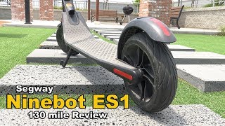 Segway Ninebot ES1 Electric Scooter Review [upl. by Chor518]