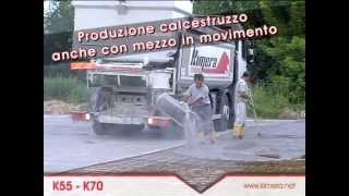 Impianto di betonaggio per calcestruzzo e misti cementati K55  K70 [upl. by Azriel844]