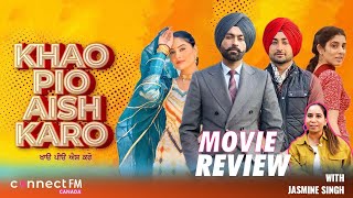 KHAAO PIYO AISH KARO Movie Review  Tarsem Jassar  Ranjit Bawa  Gurbaaz Singh  Jasmine Singh [upl. by Babby]