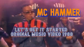 MC Hammer Lets get it started Orginal Version Remastered HD [upl. by Winther]