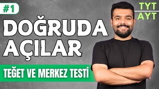 📙Doğruda Açılar  Teğet ve Merkez Testi 🔴 39 Günde TYTAYT Geometri Kampı 🟨1GÜN 📌İlhan Hoca [upl. by Yltneb]