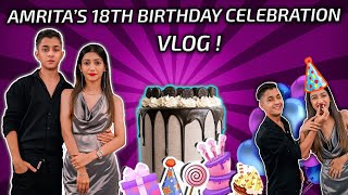 Amrita’s 18th birthday celebration vlog 😍 amritakhanal322 [upl. by Aridan]