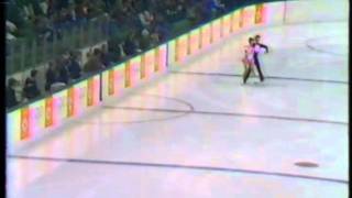 1984 Winter Olympics  Ice Dance Compulsory Dances Rhumba  Part 2 [upl. by Lacagnia]