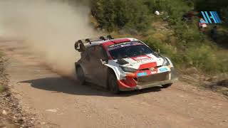 WRC Acropolis Rally Greece 2023 Sat [upl. by Adnaerb]