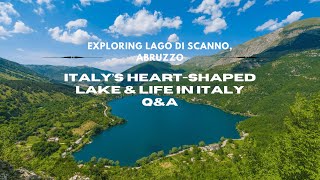 Italys Famous HeartShaped Lake amp QampA On Life in Italy and Being a Multipotentialite [upl. by Denis]