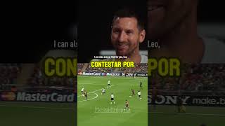 Messi elige entre gol en final de Mundial o Champions [upl. by Clerissa160]