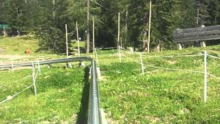 Sommerrodelbahn Nassfeld  Hermagor System Brandauer [upl. by Lamahj]