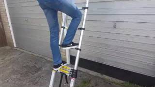 finether 3 2 m Telescopic Ladder EN131 are brilliant and highly recommended [upl. by Neraa254]