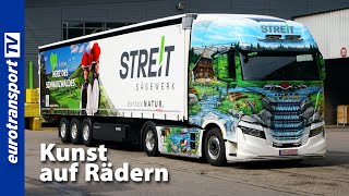 Showtruck fürs Sägewerk  Kunst auf Rädern [upl. by Adav]