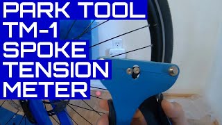 Park Tool TM1 Spoke Tension Meter [upl. by Eilsew592]