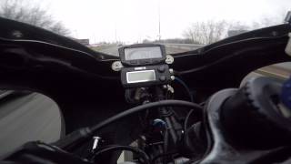 Highly tuned Aprilia RS125 acceleration [upl. by Allicirp]