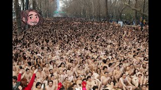 PODCAST EN VIVO FOTOS DE SPENCER TUNICK EN CHILE [upl. by Alyahsal]