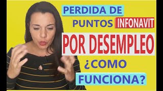 Como Checar Puntos INFONAVIT  Perdida De Puntos Por Desempleo [upl. by Ialokin]