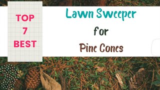 ✅ 7 Best Lawn Sweeper for Pine Cones  Best Pull Behind Lawn Sweeper [upl. by Enineg357]