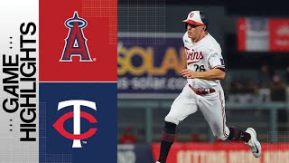 Angels vs Twins Game Highlights 92223  MLB Highlights [upl. by Hirza]