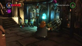 Lego Harry Potter Years 14 Walkthrough Muggle Room And Dumbledores Office [upl. by Zetnauq]