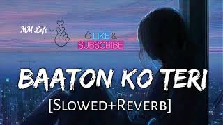 Baaton Ko Teri FULL VIDEO Song  arijitsingh  abhishekbachchan asin  MM Lofi [upl. by Aierb]