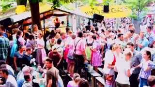 Famous Beer Garden in Erlangen of Germany [upl. by Vtehsta582]