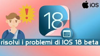 Risolvi i problemi di Ios 18 beta  Tenorshare ReiBoot [upl. by Yanaton35]