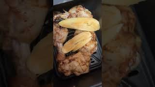 Grilled Style Chicken and Sweet Plantain Roasted Air Fryer Cooking Time 35 minutes [upl. by Alba]