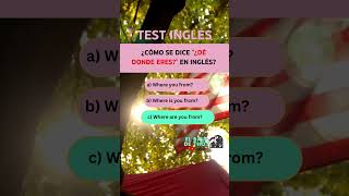 1️⃣5️⃣4️⃣ TEST INGLÉS VI 🇺🇸 quiz test ingles idiomas aprenderingles conocimiento preguntas [upl. by Lebanna]