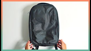 Sympl Commuter Backpack 20L Review  A tech protection w a builtin pouch [upl. by Sirhc]