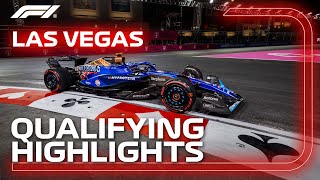 Qualifying Highlights  2023 Las Vegas Grand Prix [upl. by Robina629]