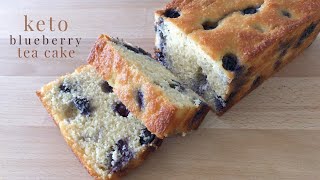 Keto Blueberry Tea Cake [upl. by Bum]