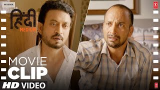 quotBacchi Ke Liye Jhooth Bolaquot  Irrfan Khan Saba Qamar Deepak Dobriyal  Hindi Medium Movie Scene [upl. by Fast]