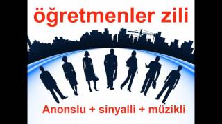 Öğretmen zili HD sinyalli  anonslu  müzikli [upl. by Akehs]