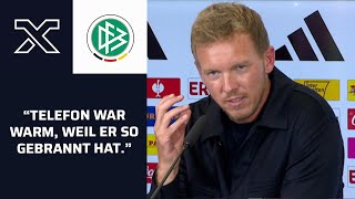 Typisch Sandro Wagner Nagelsmann über das neue TrainerTeam  DFB [upl. by Hammock]