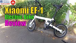 Xiaomi QiCycle EF1 Electric Bike  Full Review [upl. by Slavin265]