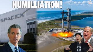 What SpaceX amp Elon Just Did Shocked The Calis Gov [upl. by Einaoj]