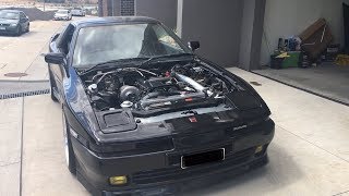 MK3 Supra  60mm Turbo First Drive part 3 [upl. by Luht]