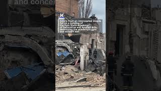 Russias attack on Kyiv on March 25 [upl. by Asirap]