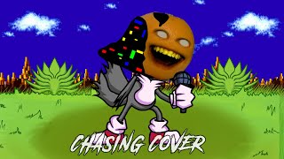 FNF Chasing But Tailsexe Vs Pibby Annoying Orange Sing It  FNF Chasing Cover  Friday Night Funkin [upl. by Uzia]