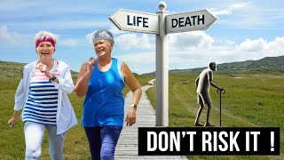 Over 65  Walking This Many Daily Steps Can EXTEND Your Life [upl. by Lawler]