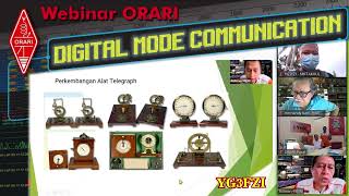 RADIO TELE TYPE RTTY DIGITAL MODE COMMUNICATION  WEBINAR ORARI radio rtty orari yg3fzi hf [upl. by Alvis237]