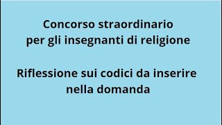 Concorso straordinario per gli Idr Riflessione sui titoli da inserire nella domanda [upl. by Itnahs]