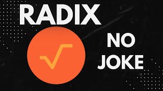 What Is Up With Radix Crypto LATEST Price Prediction Technical Analysis XRD Token Coin News Today [upl. by Utley]