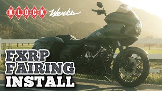 M8 Road King FXRP Fairing Install amp 3k Mile Review  2LaneLife quotFXR Kingquot Build [upl. by Julius]