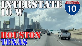 I10 West  Houston  Baytown  Katy  Texas  4K Highway Drive [upl. by Norihs]