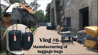 Manufacturing of luggage bags  Visit Sundar State [upl. by Tiebold]