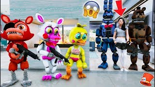 CAN FNAF WORLD HIDE FROM THE EVIL BABYSITTER GTA 5 Mods FNAF RedHatter [upl. by Kendricks579]