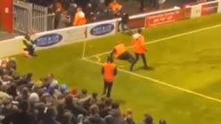 Southend fan creates mayhem at Dagenham yesterday😳 [upl. by Auberbach]