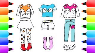 CUTE DRAWINGS for GIRLS Animal Dresses Outfits [upl. by Richmond939]