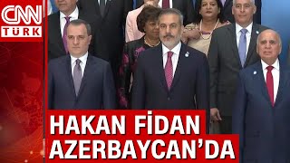 Bakan Hakan Fidan Baküde Bağlantısızlar Hareketi Bakanlar Toplantısı’na katıldı [upl. by Curhan]