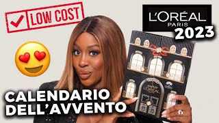 CALENDARIO DELLAVVENTO LOREAL PARIS 2023 🎁 LOW COST [upl. by Emmeline]