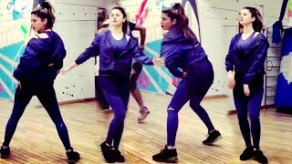 Kainaat Arora Dance Practice For Her Upcoming Movie 2018 [upl. by Yc688]